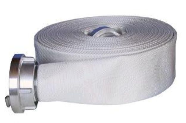 Brandslang TOP SYNTHETIC wit koppeling aluminium nok66 - 2'' x 10mtr MED gekeurd